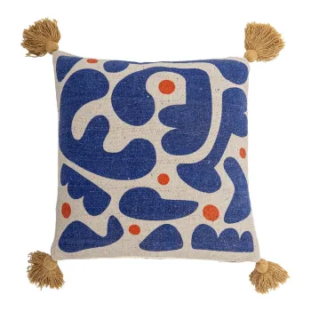 Perna decorativa din bumbac reciclat 45x45 cm Eviaya - Bloomingville imagine