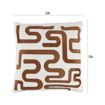 Perna decorativa din catifea 40x40 cm Ayur - White Label imagine