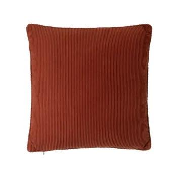 Perna decorativa din catifea reiata 45x45 cm Merely - Casa Seleccion imagine