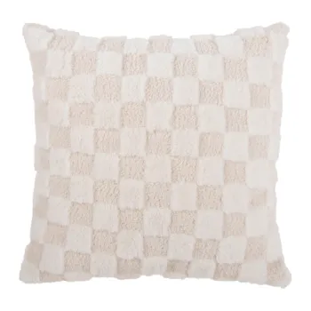 Perna decorativa din microplus/cocolino 45x45 cm Checker - PT LIVING imagine