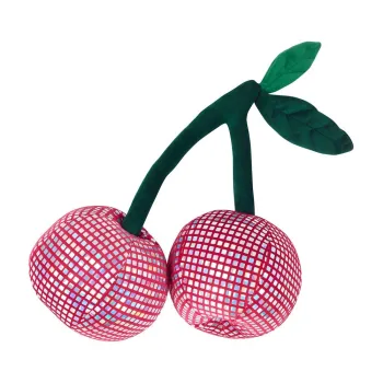 Perna decorativa din plus 25x30 cm Disco Cherries - Catherine Lansfield imagine