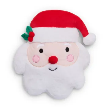 Perna decorativa din plus 38x32 cm cu model de Craciun Christmas Santa - Catherine Lansfield imagine