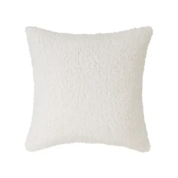 Perna decorativa din sherpa 45x45 cm Sherpa - Casa Seleccion imagine