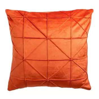 Perna decorativa JAHU collections Amy, 45 x 45 cm, portocaliu imagine