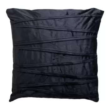 Perna decorativa JAHU collections Ella, 45 x 45 cm, negru imagine