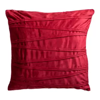 Perna decorativa JAHU collections Ella, 45 x 45 cm, rosu imagine
