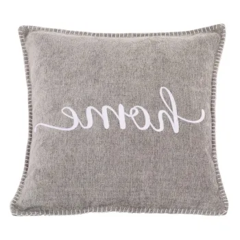 Perna decorativa Tiseco Home Studio Damian W, 45 x 45 cm, gri deschis imagine