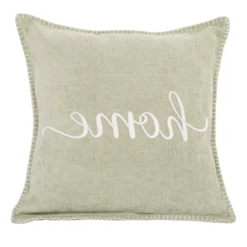 Perna decorativa Tiseco Home Studio Damian W, 45 x 45 cm, verde imagine