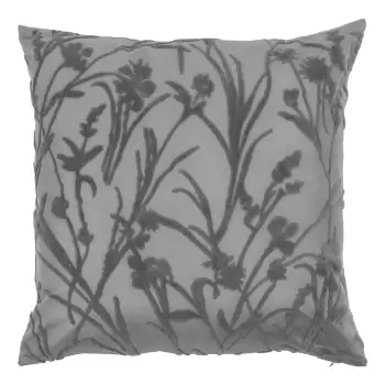 Perna decorativa Tiseco Home Studio Iris, 45 x 45 cm, gri imagine