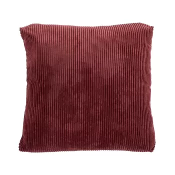 Perna decorativa Tiseco Home Studio Ribbed, 60 x 60 cm, rosu imagine