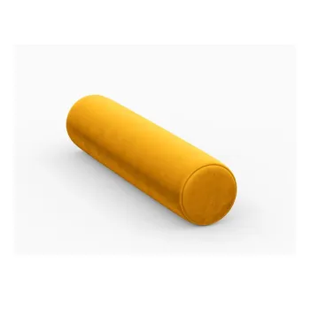 Perna pentru canapea modulara galbena cu tapiterie din catifea Rome Velvet - Cosmopolitan Design imagine