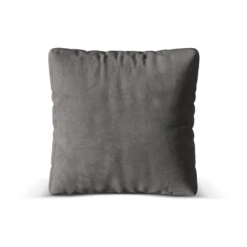 Perna pentru canapea modulara gri cu tapiterie din tesatura boucle Martina - Micadoni Home imagine