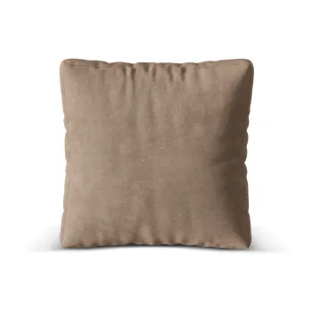 Perna pentru canapea modulara maro deschis cu tapiterie din tesatura boucle Martina - Micadoni Home imagine