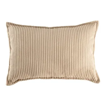 Perna pentru canapea pentru copii maro deschis cu tapiterie din catifea reiata Bolster - Wigiwama imagine