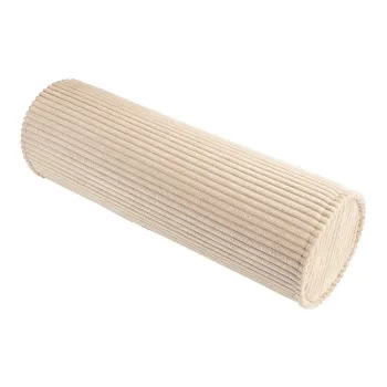 Perna pentru canapea pentru copii maro deschis cu tapiterie din catifea reiata Roll - Wigiwama imagine