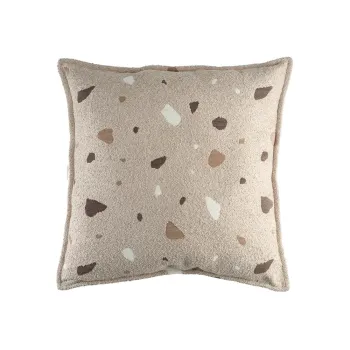 Perna pentru canapea pentru copii maro deschis cu tapiterie din tesatura boucle/cu tapiterie din chenille Terrazzo Block - Wigiwama imagine