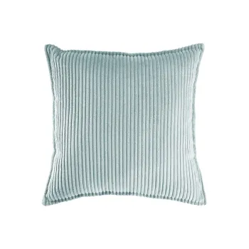 Perna pentru canapea pentru copii verde-menta cu tapiterie din catifea reiata Block - Wigiwama imagine