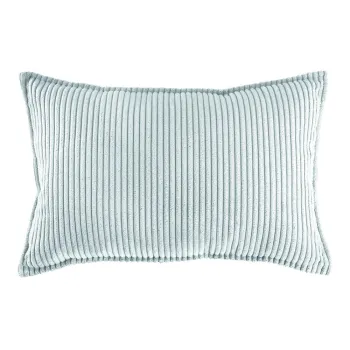 Perna pentru canapea pentru copii verde-menta cu tapiterie din catifea reiata Bolster - Wigiwama imagine