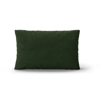 Perna pentru canapea verde cu tapiterie din tesatura boucle Poppy - Micadoni imagine