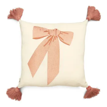 Perna pentru copii din bumbac organic 35x35 cm Bows - Cam Cam Copenhagen imagine