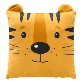 Perna pentru copii din catifea 40x40 cm Tigry - douceur d'interieur imagine
