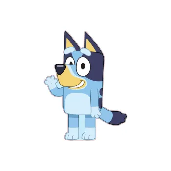 Perna pentru copii din polar/fleece 25x33 cm Bluey - Jerry Fabrics imagine