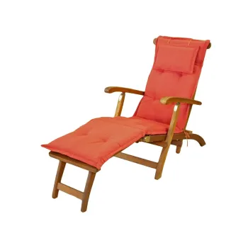 Perna pentru scaun de gradina caramizie pentru sezlong 48x175 cm Bristol - Sun Garden imagine