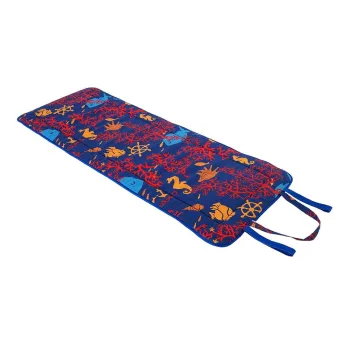 Perna pentru scaun de gradina rosie/albastra pentru sezlong 52x148 cm Seahorse - B.E.S. imagine