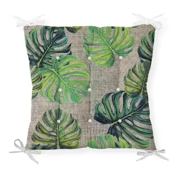 Perna pentru scaun Minimalist Cushion Covers Banana Leaves, 40 x 40 cm imagine