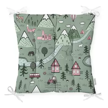 Perna pentru scaun Minimalist Cushion Covers Village, 40 x 40 cm imagine