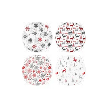 Perne de scaun 4 buc. o 40 cm cu model de Craciun Snowflakes - Mila Home imagine