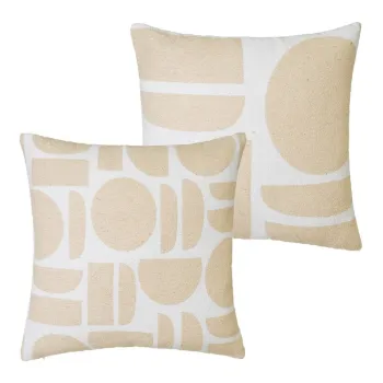 Perne decorative 2 buc. din material boucle 45x45 cm Mid Century - Casa Seleccion imagine