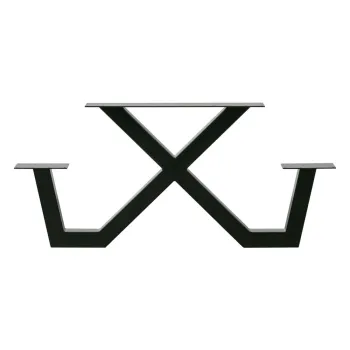 Picior metalic in forma de X pentru masa de picnic Tablo - WOOOD imagine