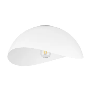 Plafoniera alb mat din metal Opsi - Nova Luce imagine