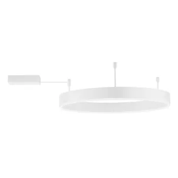 Plafoniera alb mat LED cu intensitate reglabila din aluminiu Motif - Nova Luce imagine