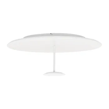 Plafoniera alb mat LED cu intensitate reglabila din otel Nima - Nova Luce imagine