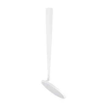 Plafoniera alb mat LED cu structura flexibila din aluminiu Ekei - Nova Luce imagine