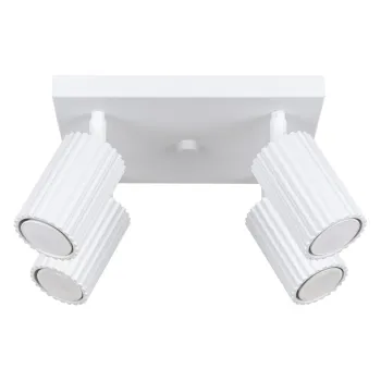 Plafoniera alba 25x25 cm Gleam - Nice Lamps imagine