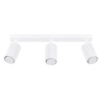 Plafoniera alba 6,5x45 cm Gleam - Nice Lamps imagine