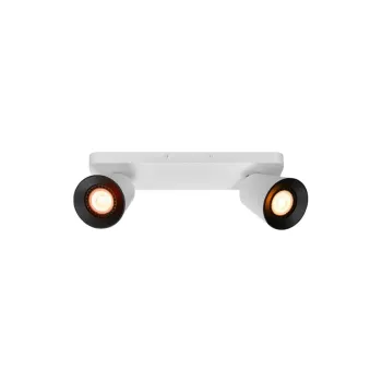 Plafoniera alba cu abajur din metal 9x31 cm Elli - GTV imagine