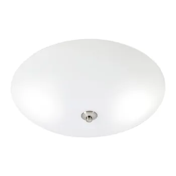 Plafoniera alba cu abajur din sticla o 39 cm Platillo - Markslojd imagine