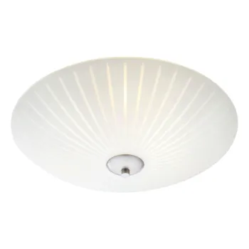 Plafoniera alba cu abajur din sticla o 43 cm Cut - Markslojd imagine