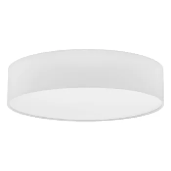 Plafoniera alba cu abajur textil PASTERI - EGLO imagine