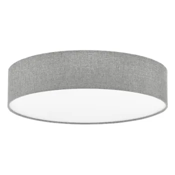 Plafoniera alba/gri cu abajur textil PASTERI - EGLO imagine