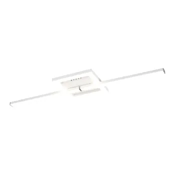 Plafoniera alba LED 16x54 cm Viale - Trio imagine