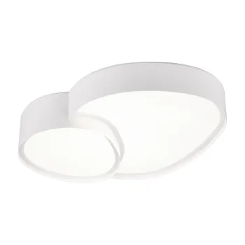 Plafoniera alba LED 36x43.5 cm Rise - Trio imagine