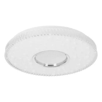 Plafoniera alba LED 38x38 cm Bubbles - Candellux Lighting imagine