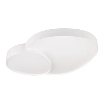 Plafoniera alba LED 63.5x77 cm Rise - Trio imagine