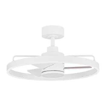 Plafoniera alba LED cu intensitate reglabila din metal Lunair - Nova Luce imagine