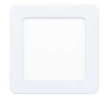 Plafoniera alba LED/incastrata 12x12 cm FUEVA 5 - EGLO imagine